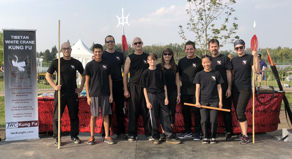 TWC Kung Fu group - Sherwood Park
